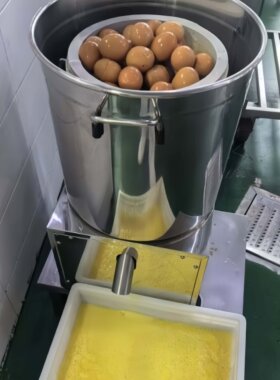 电动蛋磕蛋液分离机器商用