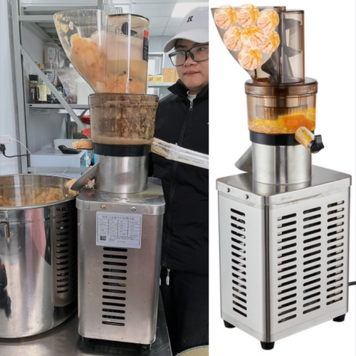 电动压榨机榨汁机商用大型大口径