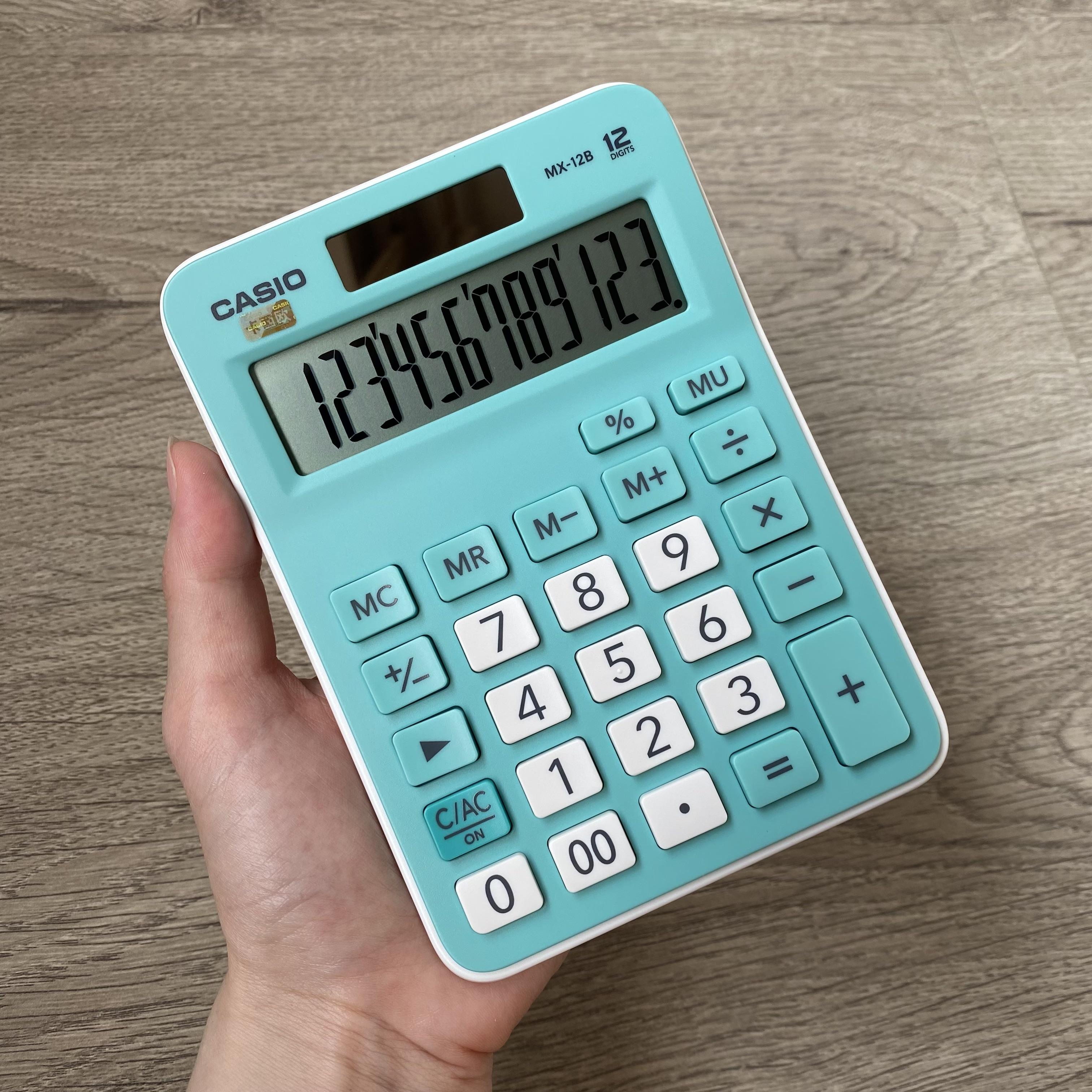 卡西欧MX-12B小号便携学生计算器