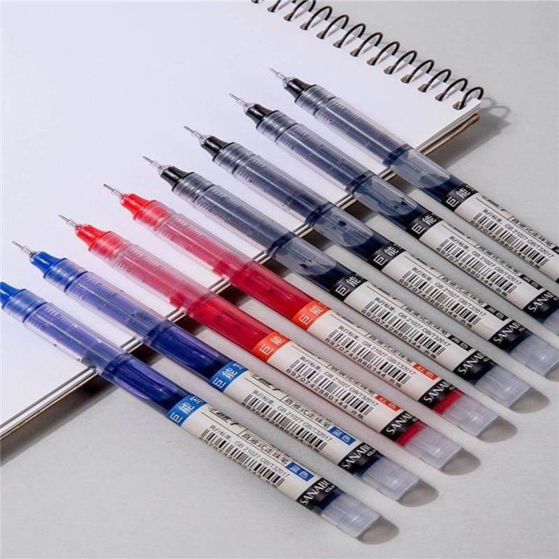 直液式速干走珠笔全针管中性笔黑色0.5签字简约ins风学生用水性笔,文具电教/文化用品/商务用品,中性笔,淘宝优惠券,粉丝福利购,淘宝优惠卷