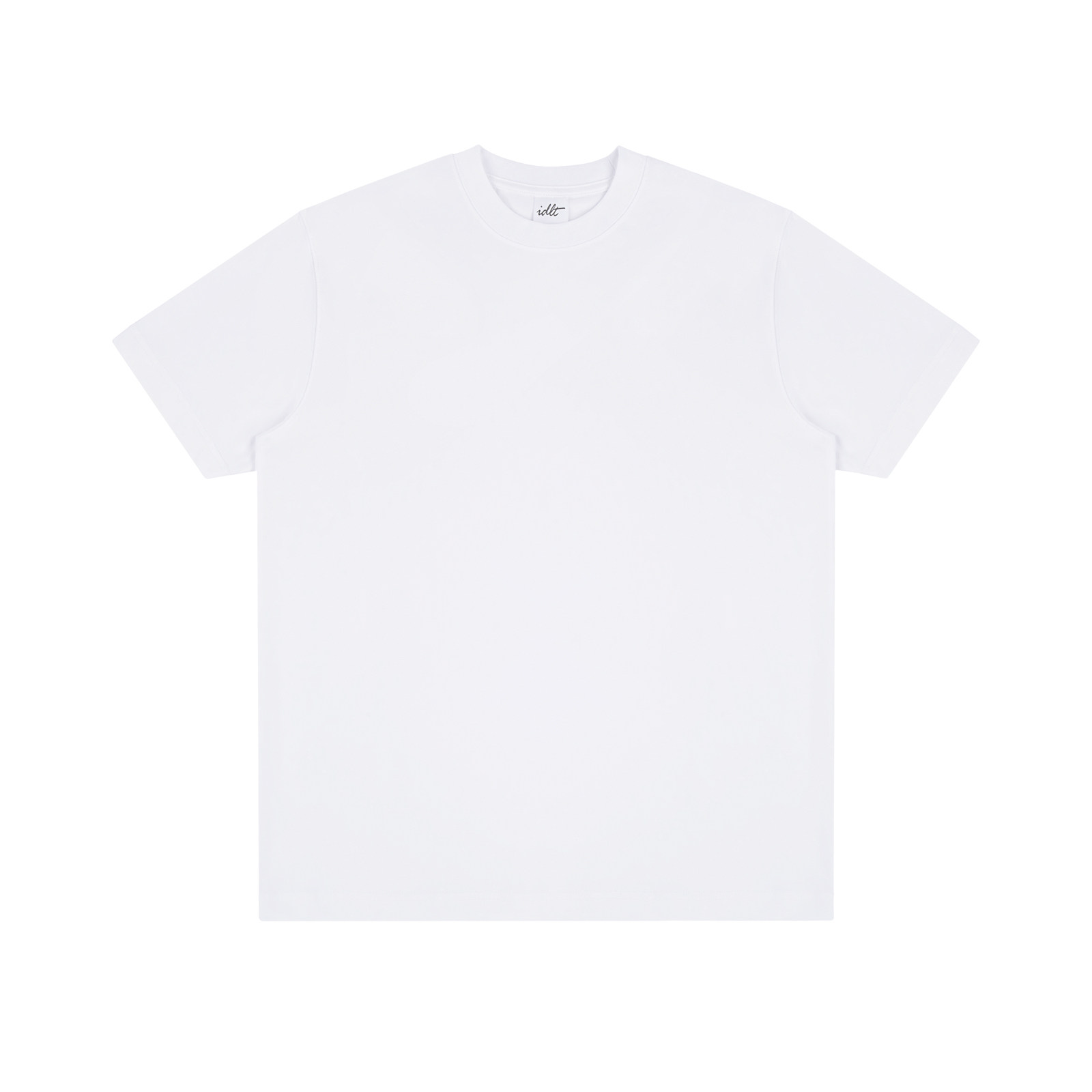 thumbnail for IDLT Shoulder 290g Heavy Cotton Loose TEE White T-Shirt Fit Versatile European, American and Japanese men's and women's tide ins