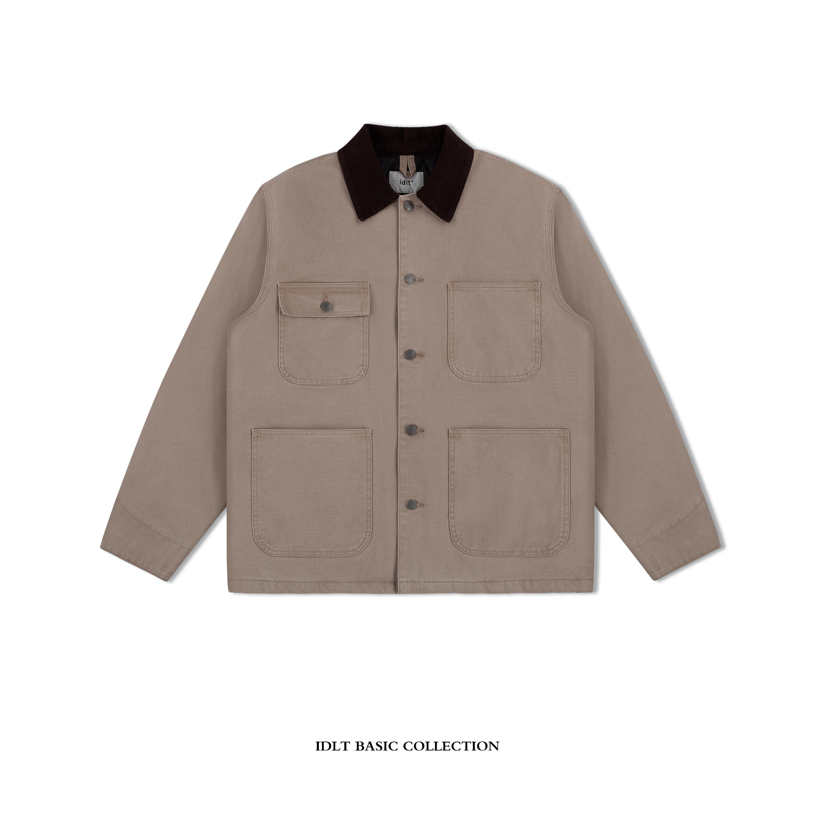 IDLT 2.0版密歇根 巴恩风宽松多袋工装棉衣夹克厚水洗外套休闲潮