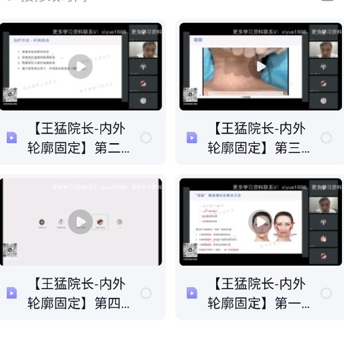 王猛院长-内外轮廓固定必美立视频课程