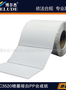 JET033-311/90x50mm爱普生QL派美亚Vipcolor贝迪-喷墨哑白标签