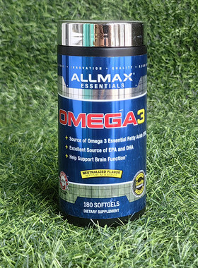 Allmax深海鱼油欧米伽软胶囊