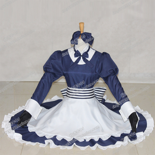 APH黑塔利亚国拟人白俄罗斯娜塔莎女仆装 动漫cosplay衣服裙子 包邮