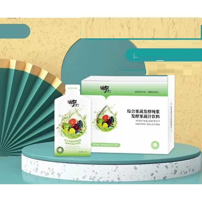 大鸿酵博士综合果蔬发酵纯浆多种果蔬精华100%纯浆酵素发酵果蔬汁