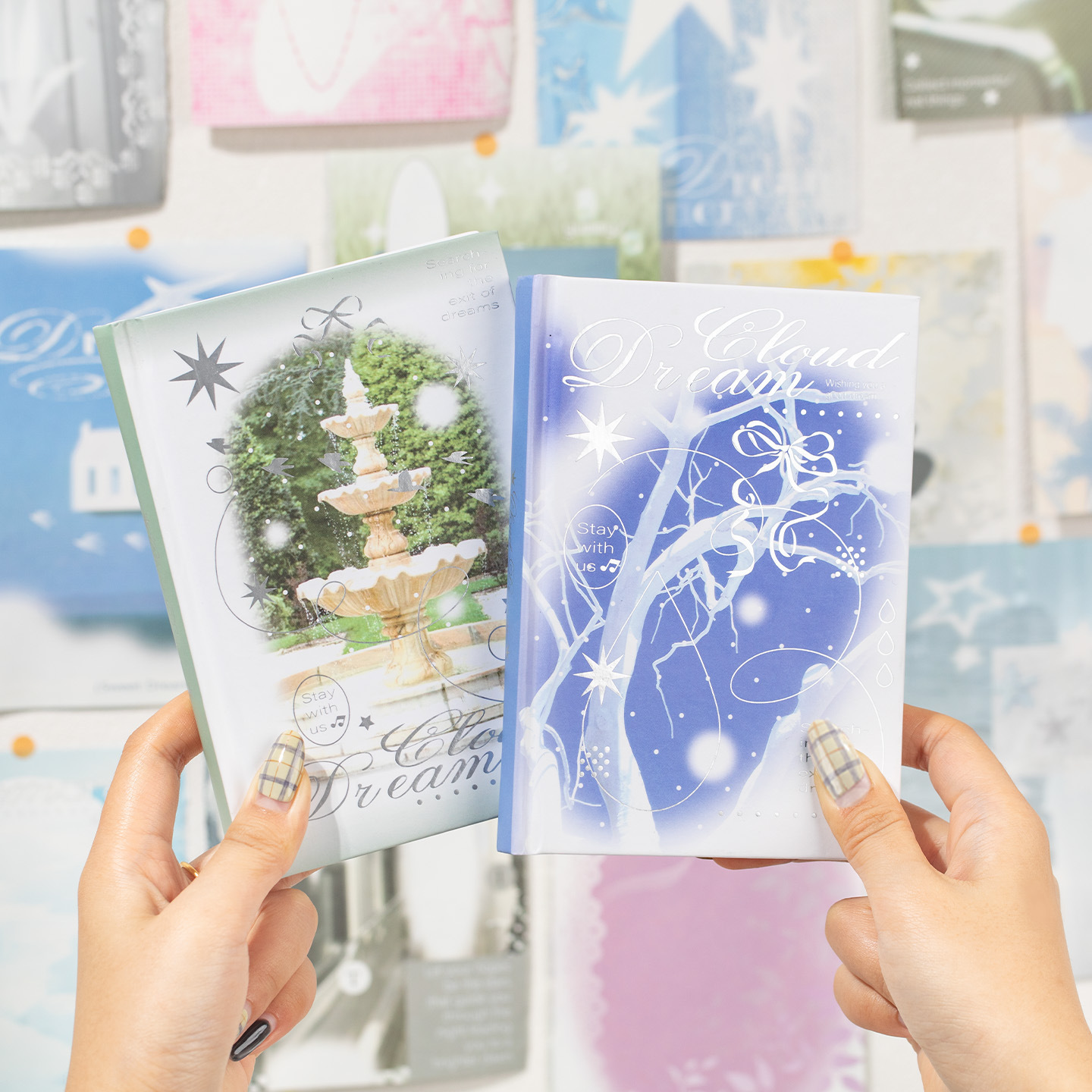 梦核风全彩内页烫金定页本