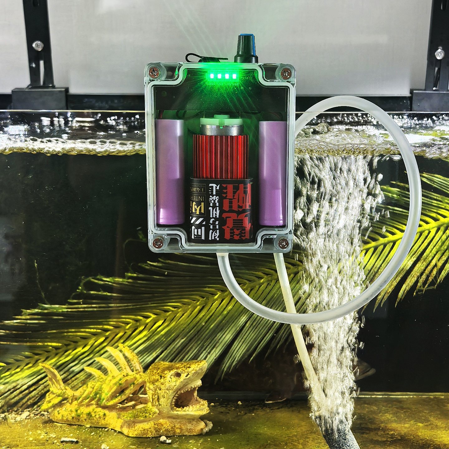 户外钓鱼氧气泵增氧泵长续航充电