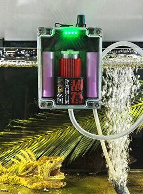 便携式户外钓鱼氧气泵增氧泵充冲氧泵diy防水大气量长续航USB充电
