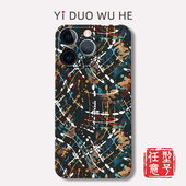 一朶午荷16iPhone15promax手机壳苹果14软7保护套8plus磨砂mini全包XR 12卡通不撞壳