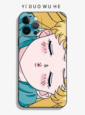 一朶午荷16苹果XRiphone14Promax/15/13/12手机壳11pro全包6s防摔8PLUS硅胶7P动漫美少女