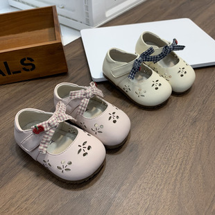 2026新春款女宝宝鞋子1-2岁公主风学步鞋婴幼儿漂亮配裙子小皮鞋