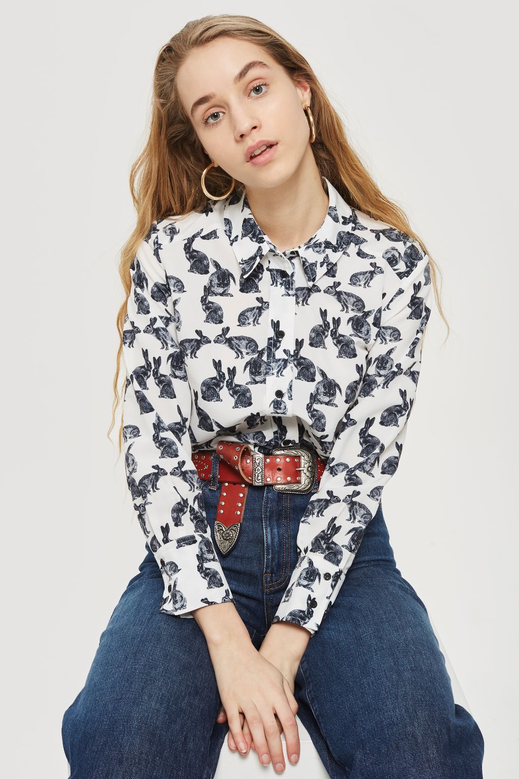 大米可英國代購 TOPSHOP 【嬌小版】襯衫