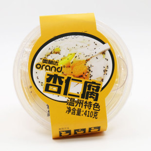 甜水 什锦罐头清凉解暑甜品饮料夏季 奥林达温州杏仁腐410g 6杯