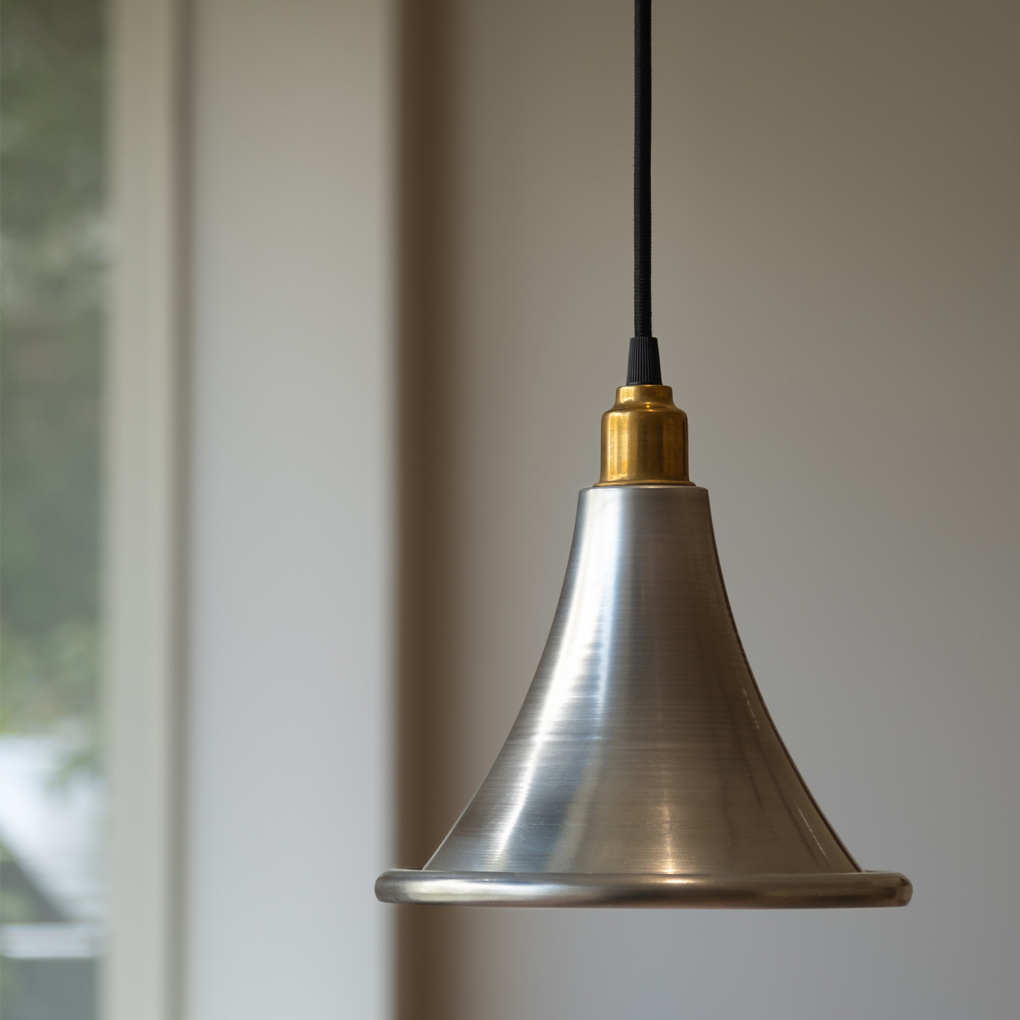 ALOTOF黄铜时代|喇叭铁艺吊灯小餐灯吧台灯