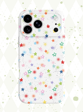 【星星故事录】朦胧彩星适用iPhone16/15promax手机壳华为mate60软OPPOreon12vivoS20苹果14一加ACE3小米15