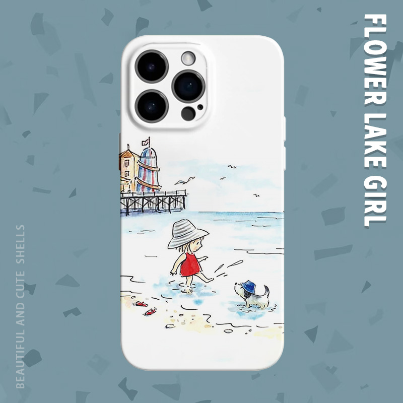 【夏天打开方式】踏浪女孩手机壳