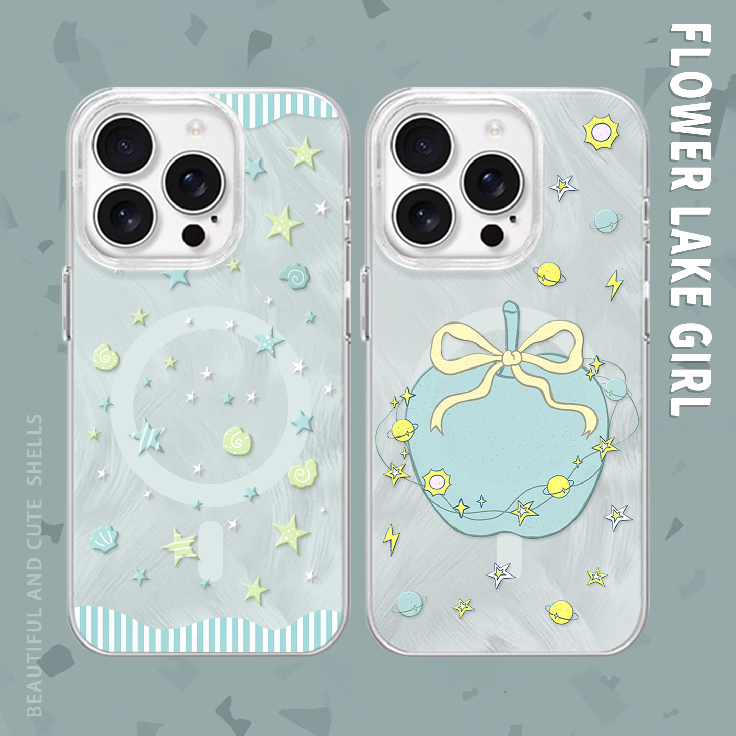 【夏日小清新】海盐苹果星手机壳