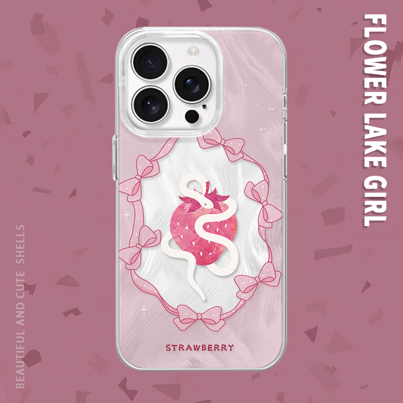 【粉嘟嘟，太少女了】草莓手机壳