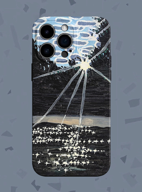 【撕裂黑暗】艺术自然生命适用iPhone17/16promax手机壳华为mate60软OPPOreon12vivoS20苹果14一加ACE3小米15