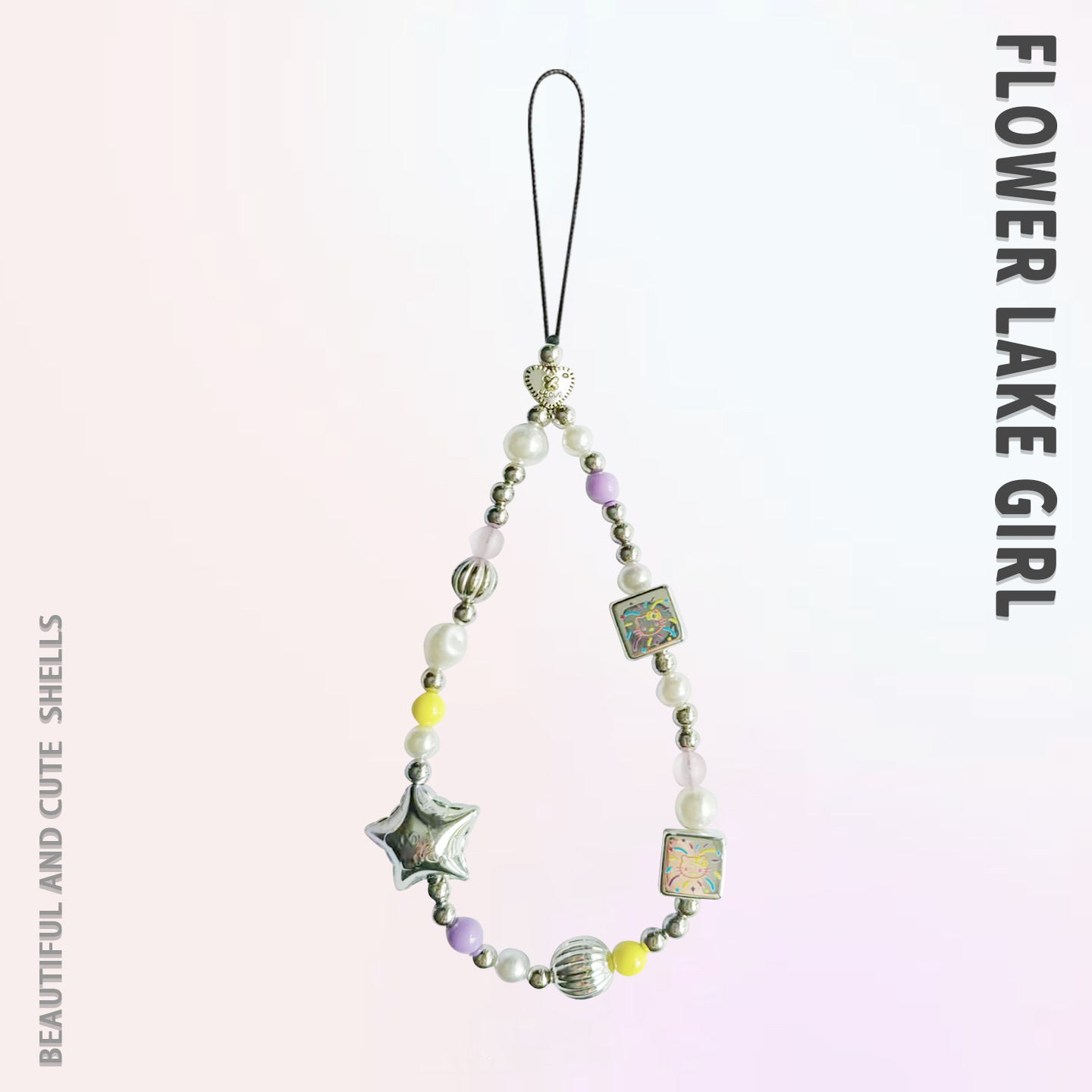 【被问爆的】少女烟花猫咪手机链