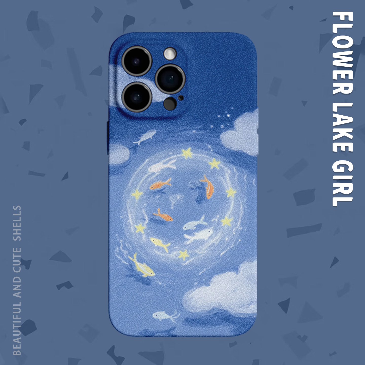 【七秒钟的记忆】光晕金鱼手机壳