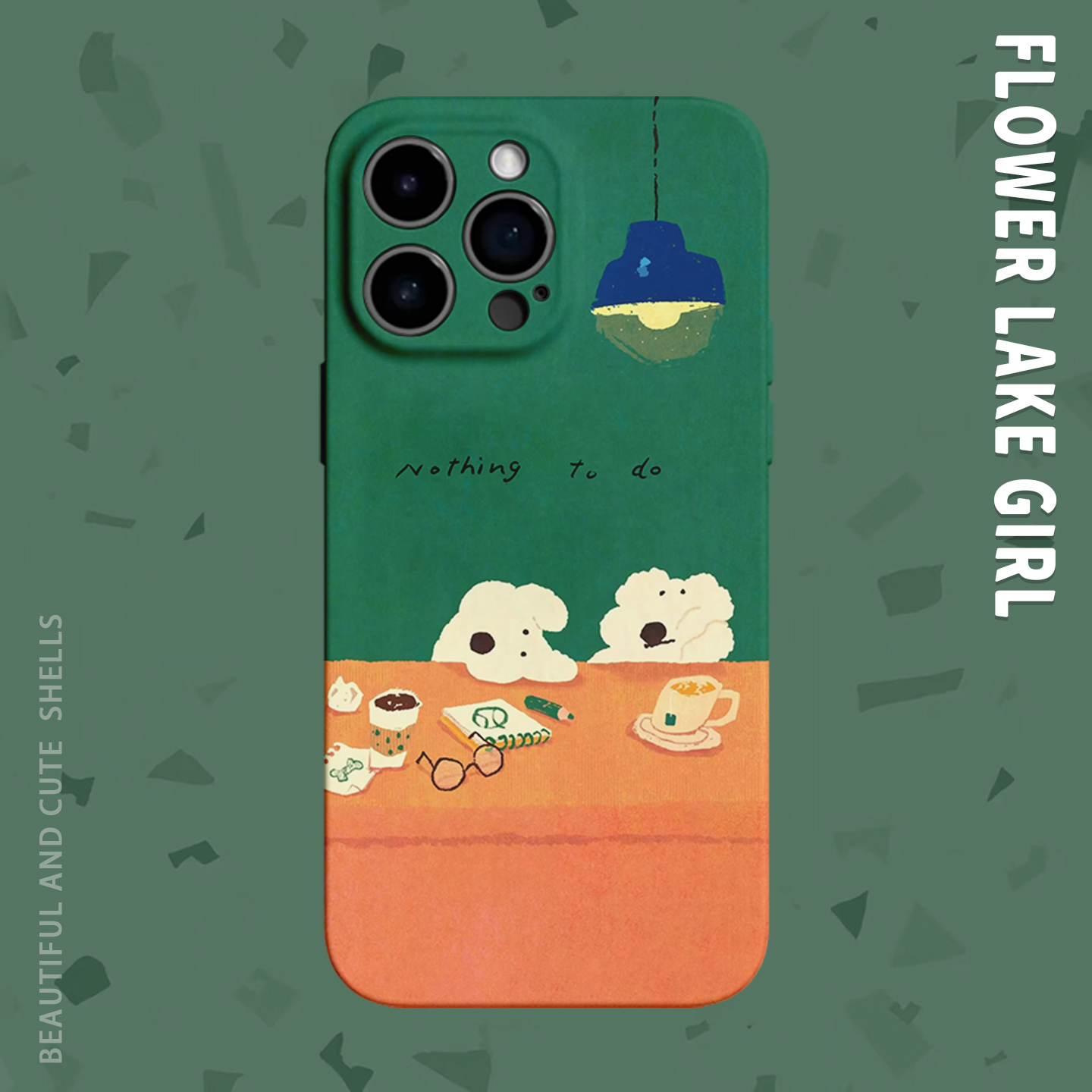 【没事干就摆烂】无聊小狗手机壳