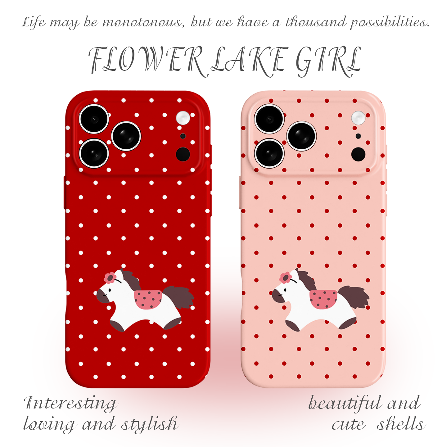 【马到福来】新年波点萌马适用iPhone16/17promax手机壳华为pura70小米17畅享90情侣vivoS20软iqoo15苹果15,3C数码配件,手机保护套/壳,淘宝优惠券,粉丝福利购,淘宝优惠卷