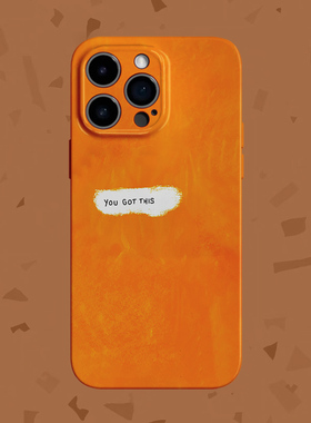 你可以的~简约励志英文适用苹果14iPhone15promax手机壳华为nova10小米13红米k60软壳OPPOreno9荣耀80vivoS19