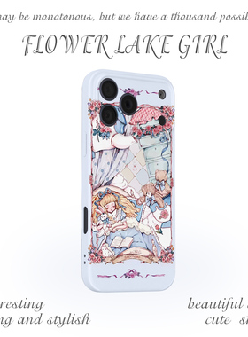 【公主屋】清新洛丽塔少女适用iPhone16/17promax手机壳华为mate60软OPPOreon12vivoS20苹果15一加ACE3小米15