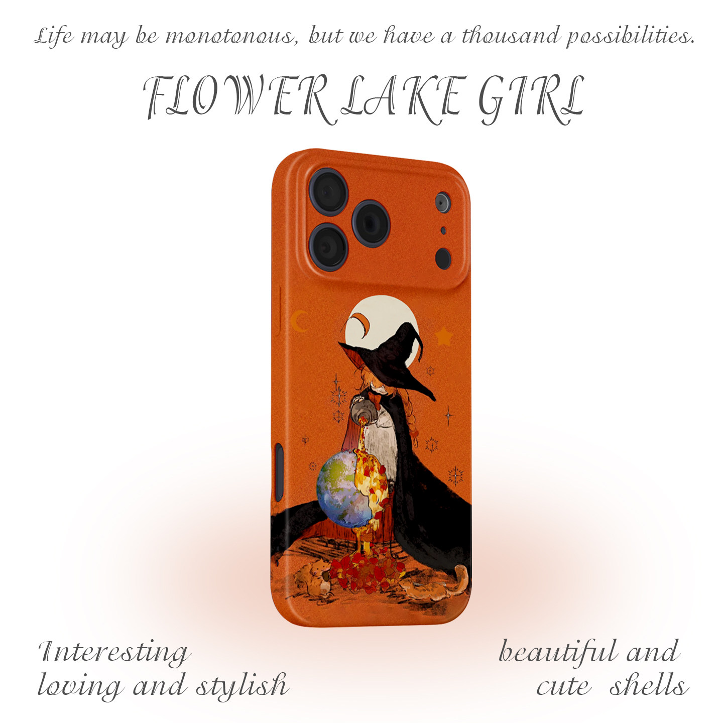 Magic~复古风魔法女巫适用iPhone16/17promax手机壳华为pura70菲林小米14畅享70软vivoS19硬iqooneo9苹果14