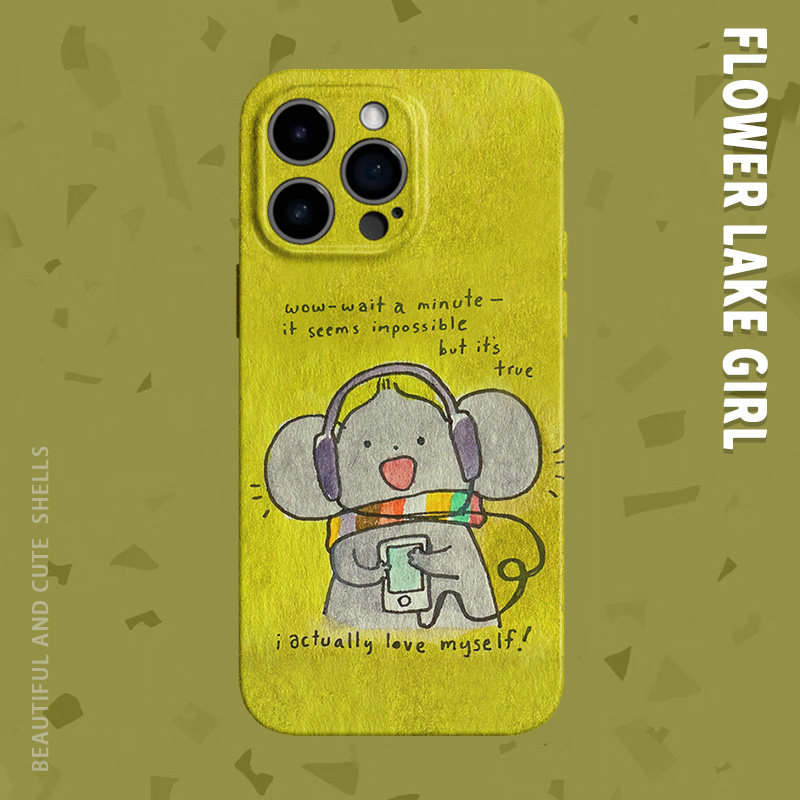 【我超爱自己】复古耳机小鼠适用iPhone16/15pro手机壳华为pura70小米15/13畅享70vivoS20软iqooneo10苹果14,3C数码配件,手机保护套/壳,淘宝优惠券,粉丝福利购,淘宝优惠卷