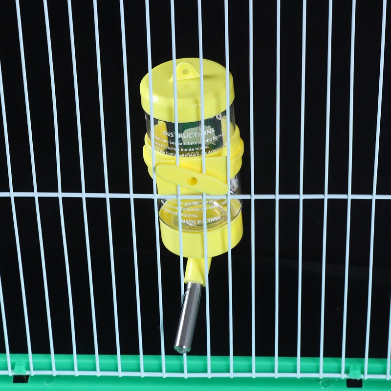 仓鼠滚珠饮水壶兔子自动喂水器挂式龙猫松鼠饮水器豚鼠喝水器防漏