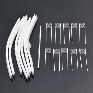 铁铬铝网芯1.0欧赠棉条 DIY腐蚀网片发热丝 适配鹦鹉螺 菲林