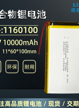 1160100改装电芯9065113大容量聚合物锂离子电池10000mAh内置电池