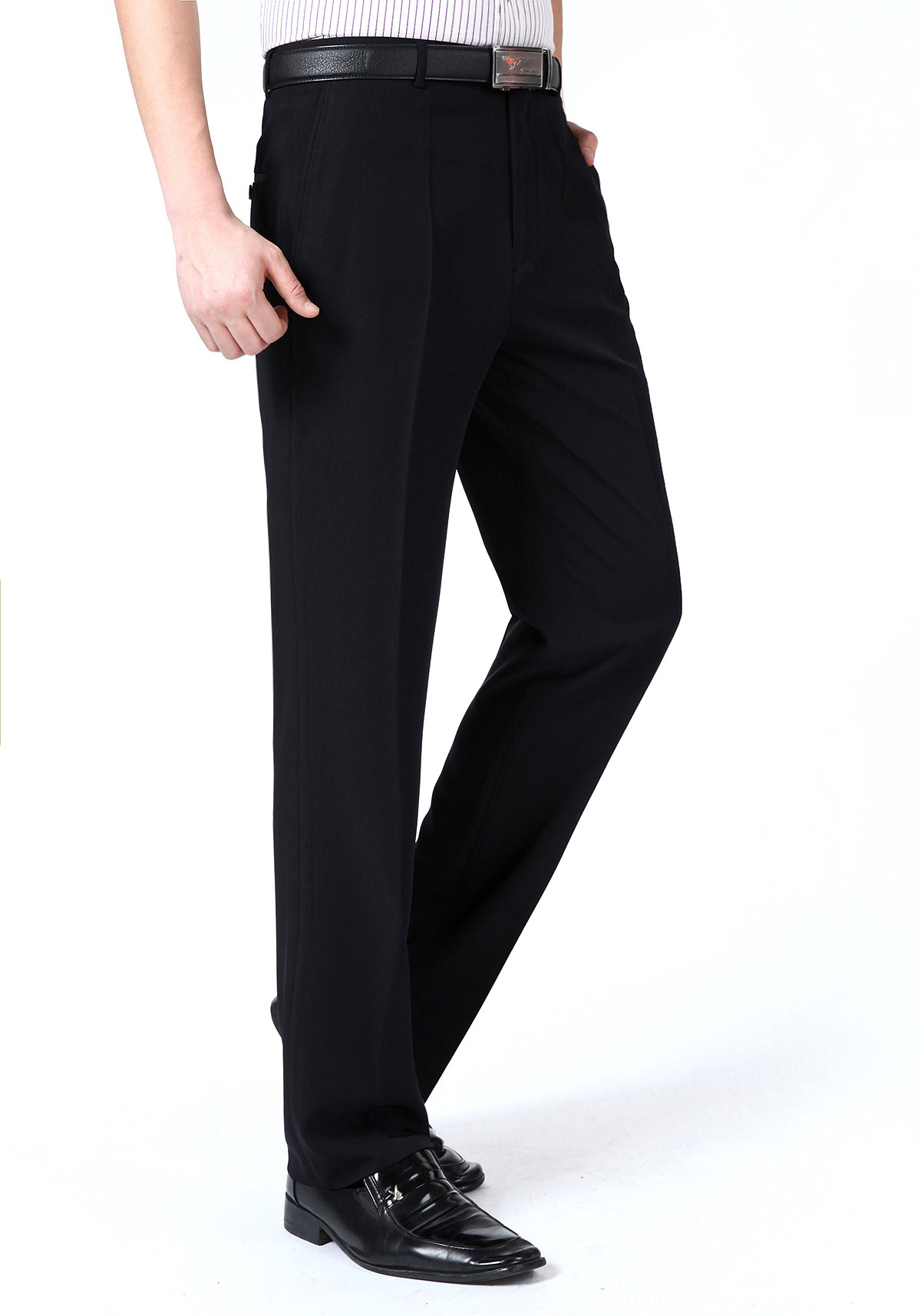 Pantalon droit en soie pour été - Ref 1466178 Image 3