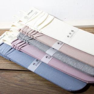 鹿人袜业竹纤维女袜堆堆袜春秋款 女士中筒袜子无骨有跟6026 四季