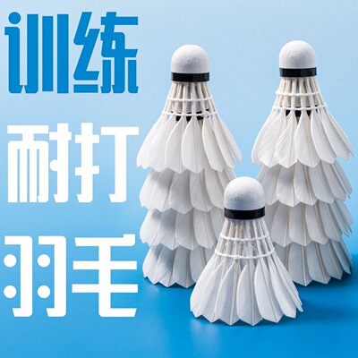 AIMETIME鹅毛羽毛球耐打稳定