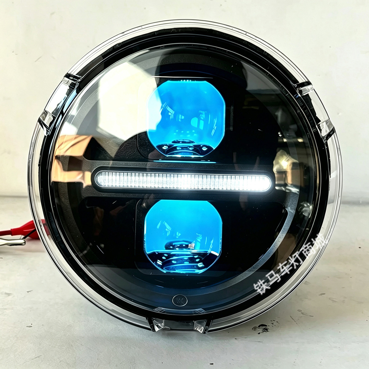 适用本田cb190tr cm300 cb500sf大灯总成升级led矩阵透镜大灯改装