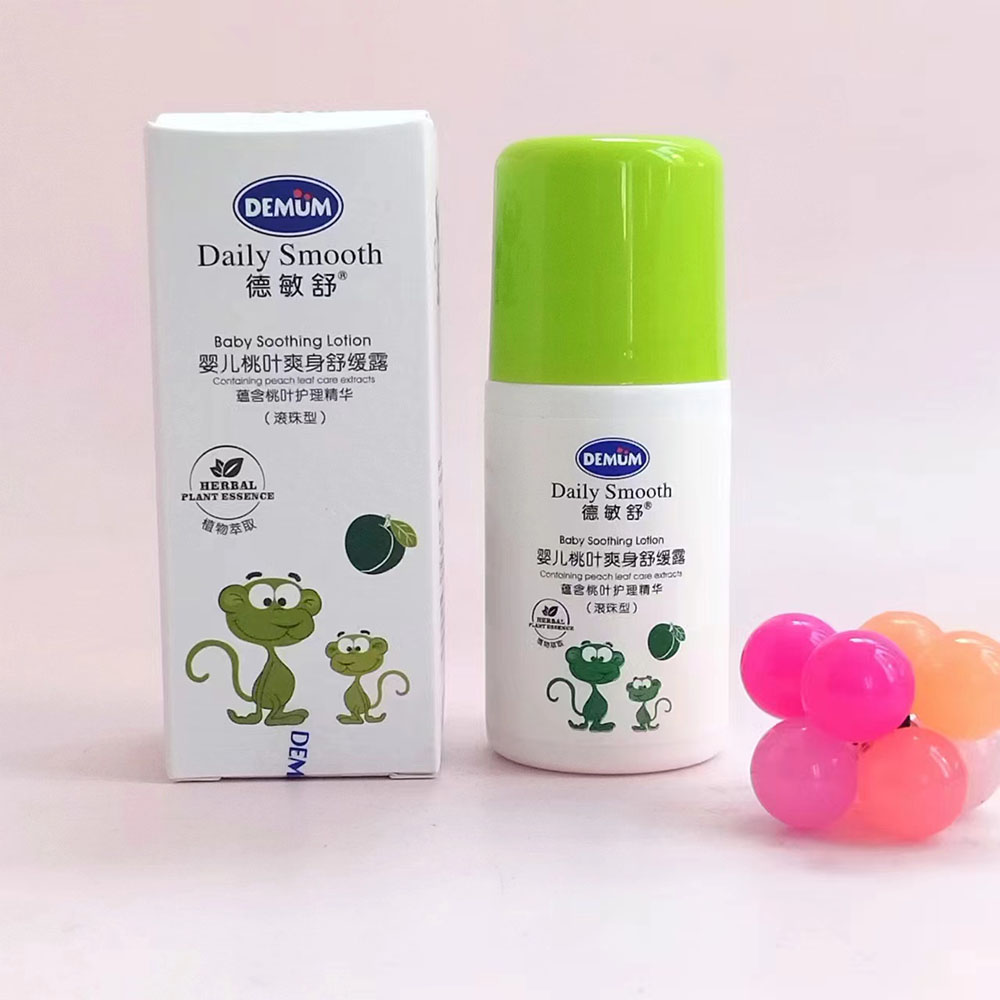 德敏舒婴儿桃叶爽身舒缓露60ml