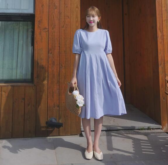 Yansaeº«¹ú´ú¹ºÕýÆ·ÏļòÔ¼ÌðÃÀ´¿ÃÞϵ´ø¸ßÑüÏÔÊÝ´¿É«°ëÐäÁ¬ÒÂȹŮ