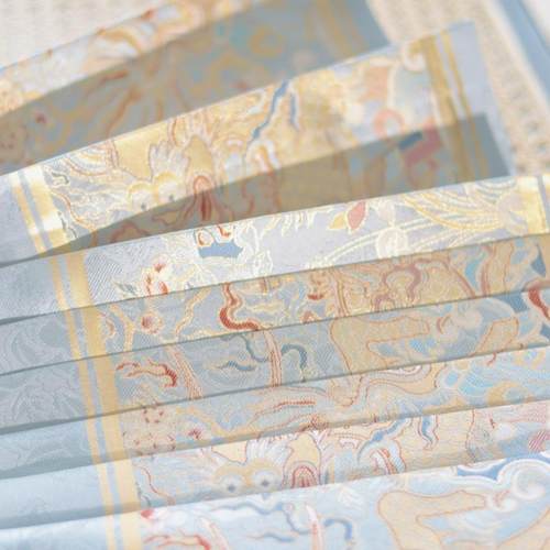 捻香原创【麒麟】仿妆花马面 春秋 缎面 定制尺寸