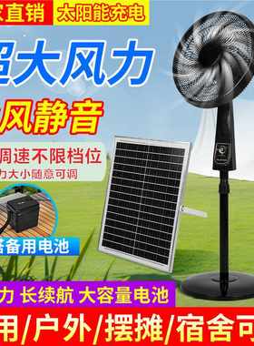 16寸18寸太阳能落地式风扇