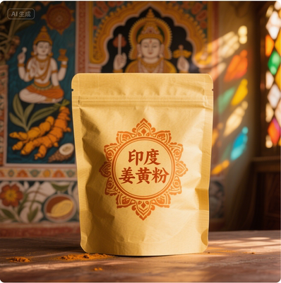 有机天然抗氧化涂抹姜黄粉印度