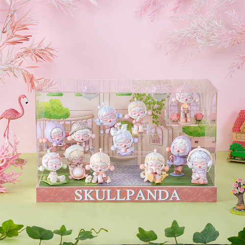 SKULLPANDA温度sp8代盲盒展示盒