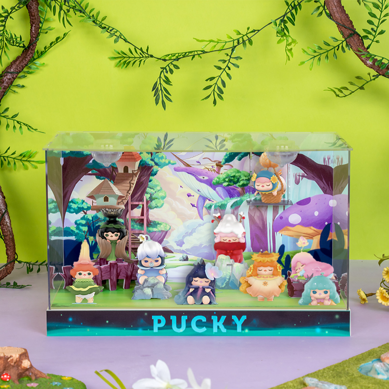 毕奇PUCKY精灵沉睡之森盲盒展示
