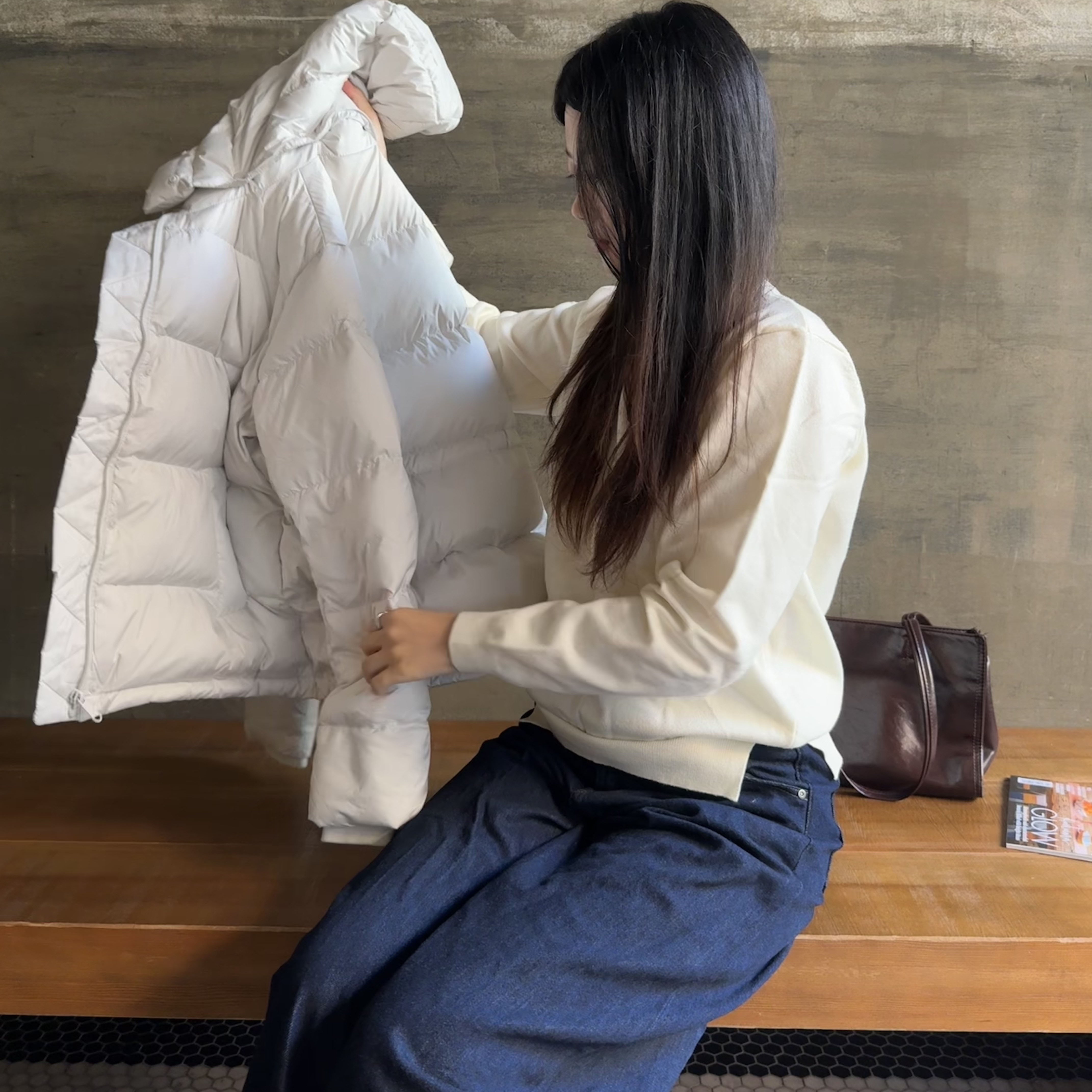 MunchLanT泡芙五格90白鸭绒