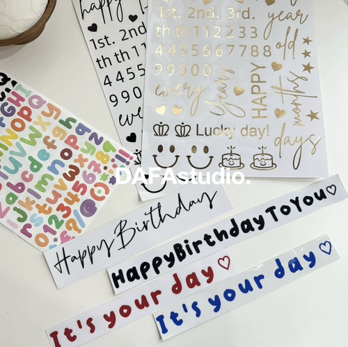 Именная наклейка, 100 дней, DIY