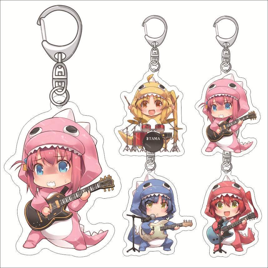 孤独摇滚bocchitherock亚克力钥匙扣后藤独山田凉亚克力挂件